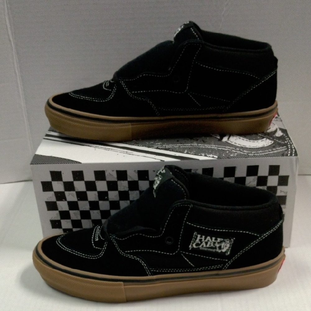 Half Cab Black and Gum Skate Shoes